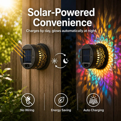 🌞 50% OFF NOW! 🌀 Solar Mandala Wall Light Projector