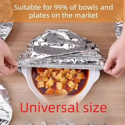 🔥HOT SALE 49% OFF🥘🍽️Aluminum Foil Heat-Retaining Cover – Keep Food Warm & Fresh✨