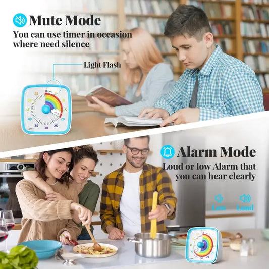 Rainbow Focus Visual Timer