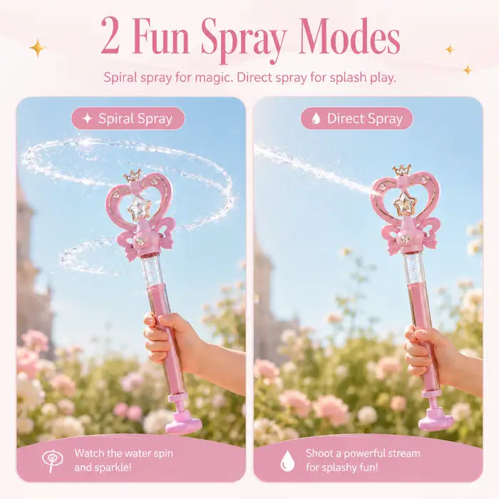 Fairy Spiral Water Wand