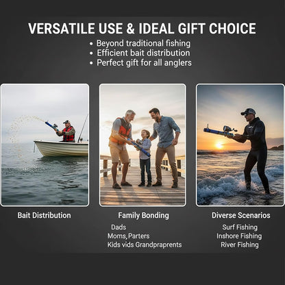 Catapult fishing rod + reel kit