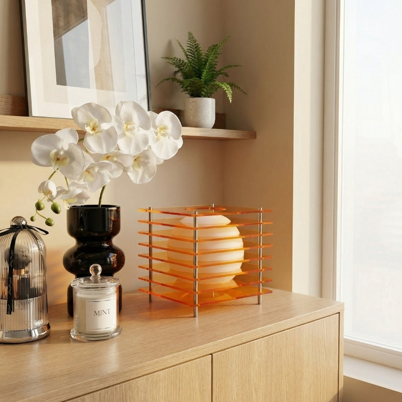 Acrylic Thousand Layer Moon LED Lamp