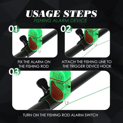 🔥Fishing Bite Alarm with LED Light🎣