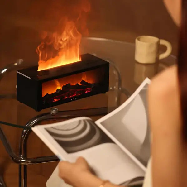 Colorful Flame Fireplace Aroma Diffuser