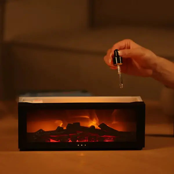 Colorful Flame Fireplace Aroma Diffuser