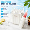 🍦 Silicone Ice Stick Tray with Storage Caddy