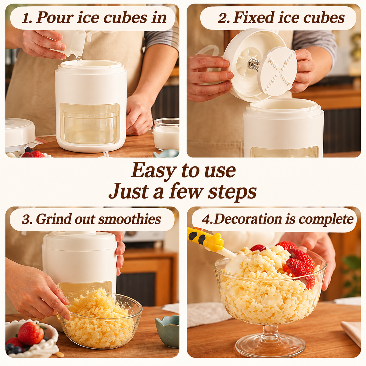 Manual Ice Shaver Machine