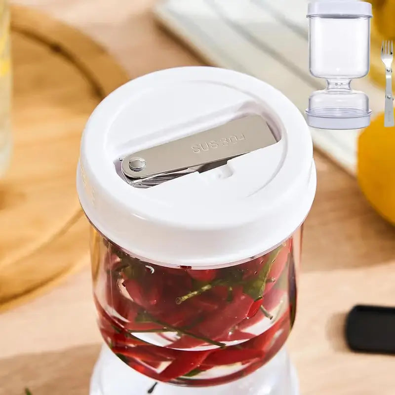 Pickle & Olive Separator Storage Jar