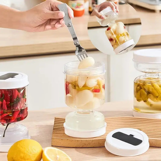 Pickle & Olive Separator Storage Jar