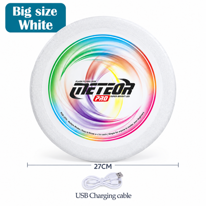 LED Flying Disc with 13 Dynamic Light Modes