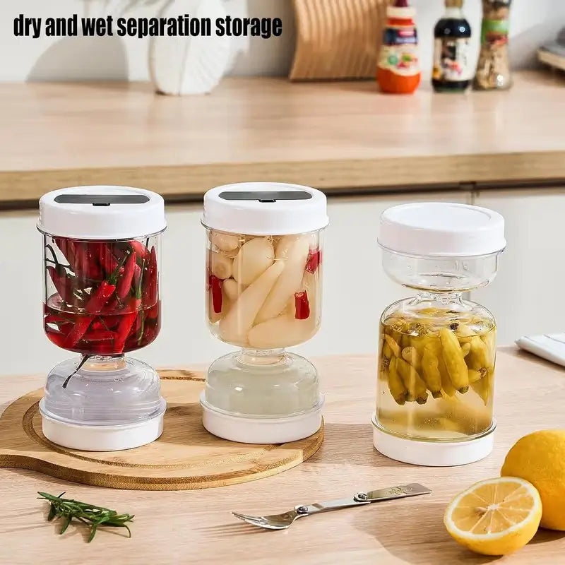 Pickle & Olive Separator Storage Jar