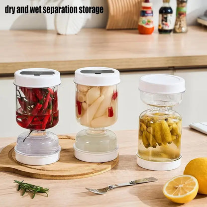 Pickle & Olive Separator Storage Jar
