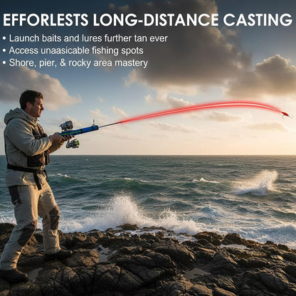 Catapult fishing rod + reel kit