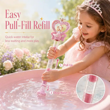 Fairy Spiral Water Wand