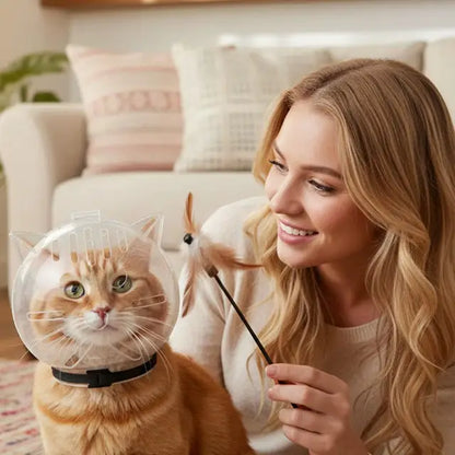 Cat Muzzle Ball For Grooming, Meowing, Or Biting