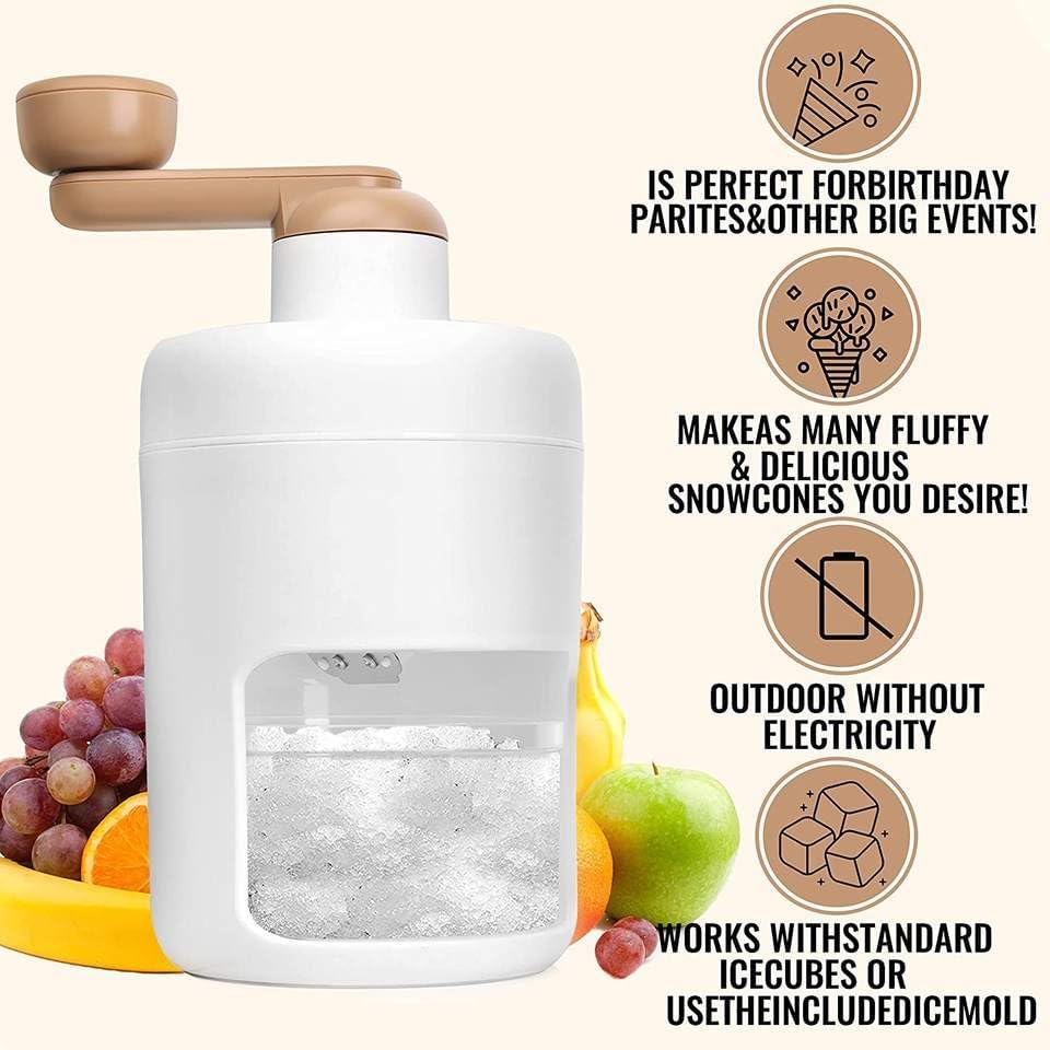 Manual Ice Shaver Machine