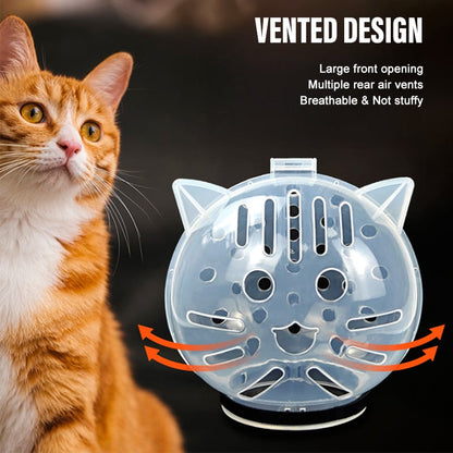 Cat Muzzle Ball For Grooming, Meowing, Or Biting