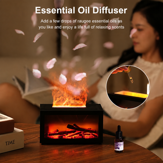 Colorful Flame Fireplace Aroma Diffuser