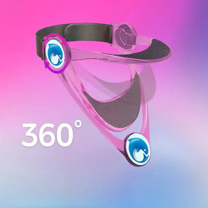 360° Adjustable Cervical Neck Brace Support with Ergonomic Chin Rest