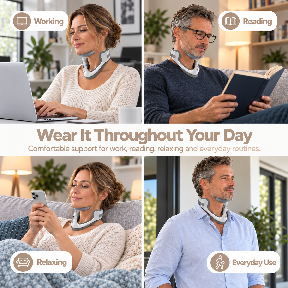 Adjustable Neck Support Brace