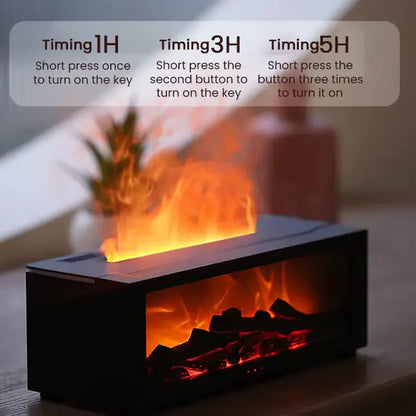 Colorful Flame Fireplace Aroma Diffuser