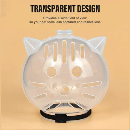 Cat Muzzle Ball For Grooming, Meowing, Or Biting