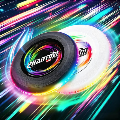 LED Flying Disc with 13 Dynamic Light Modes
