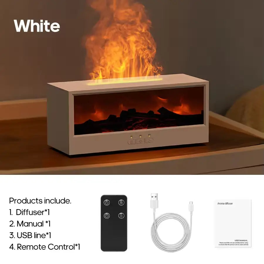 Colorful Flame Fireplace Aroma Diffuser
