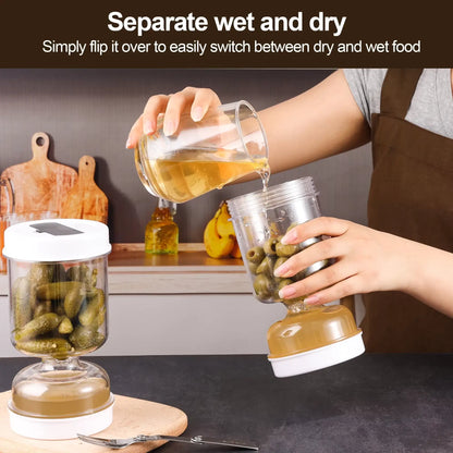 Pickle & Olive Separator Storage Jar
