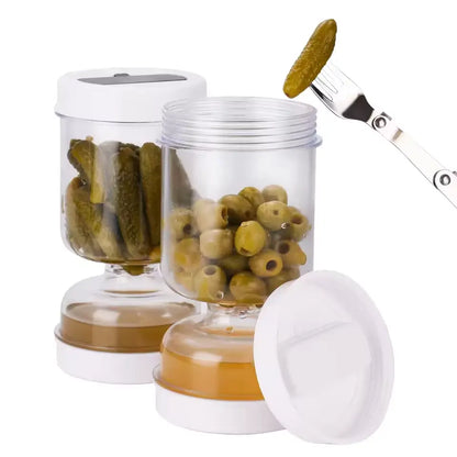 Pickle & Olive Separator Storage Jar