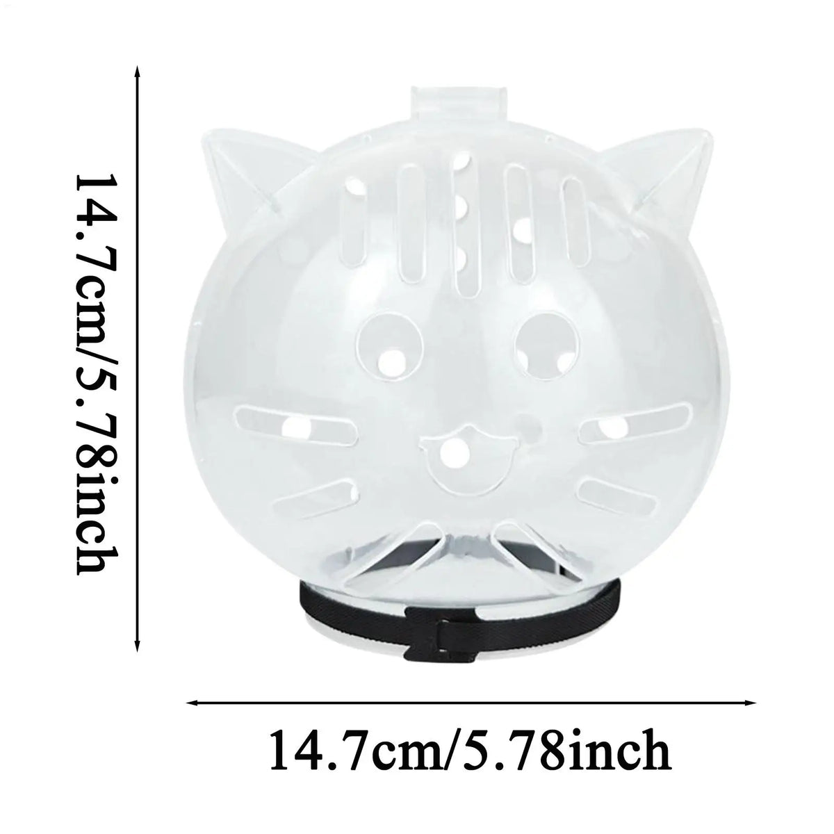Cat Muzzle Ball For Grooming, Meowing, Or Biting