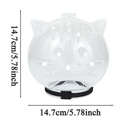 Cat Muzzle Ball For Grooming, Meowing, Or Biting