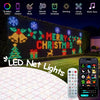 Integrated RGB Pixel Net Light Mesh
