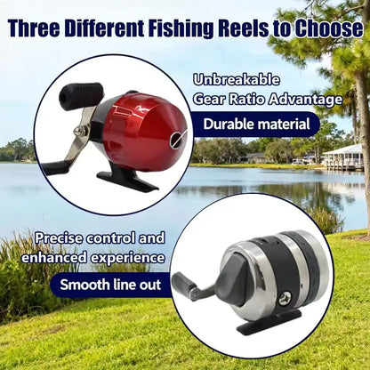 Catapult fishing rod + reel kit