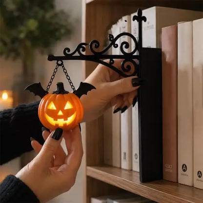 👻Bookshelf Decor Light Warm LED Hanging Lantern