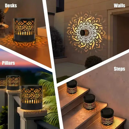 🌞 50% OFF NOW! 🌀 Solar Mandala Wall Light Projector