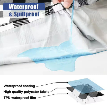 Waterproof Picnic Table Cover Set