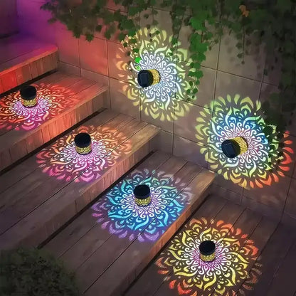 🌞 50% OFF NOW! 🌀 Solar Mandala Wall Light Projector