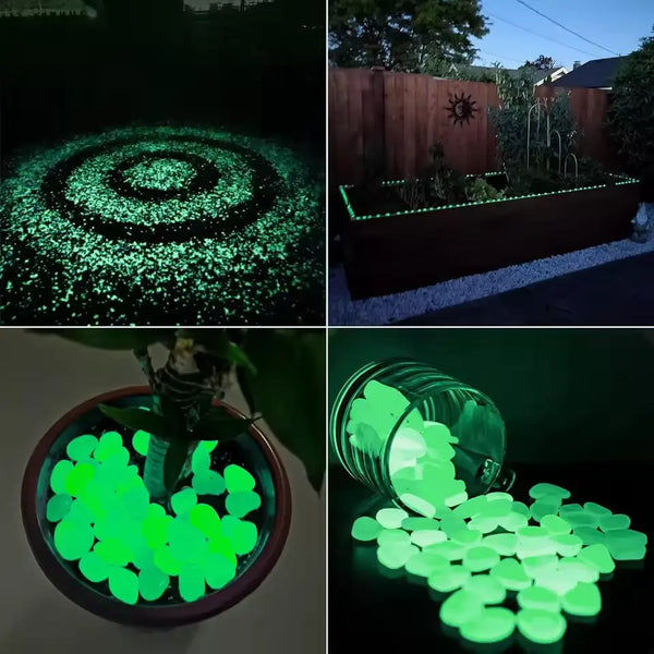 💥LAST DAY SALE 50%OFF💥🌈Colorful Glow-in-the-Dark Garden Stones