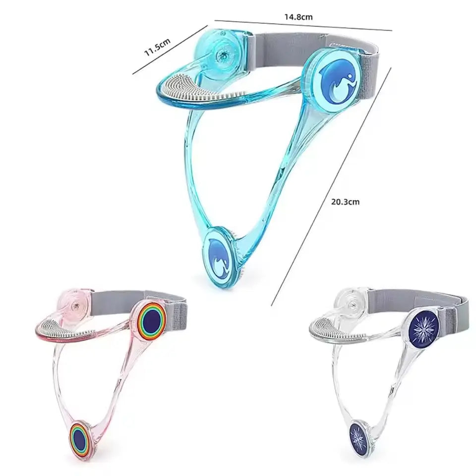 360° Adjustable Cervical Neck Brace Support with Ergonomic Chin Rest