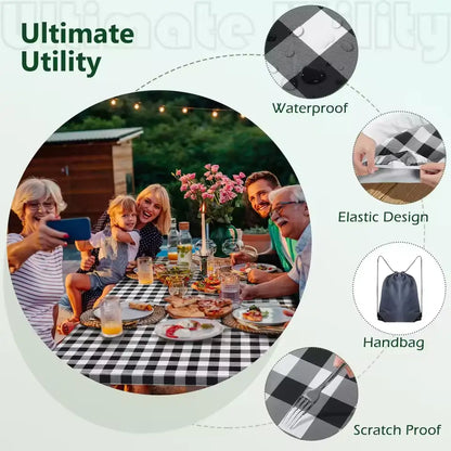 Waterproof Picnic Table Cover Set