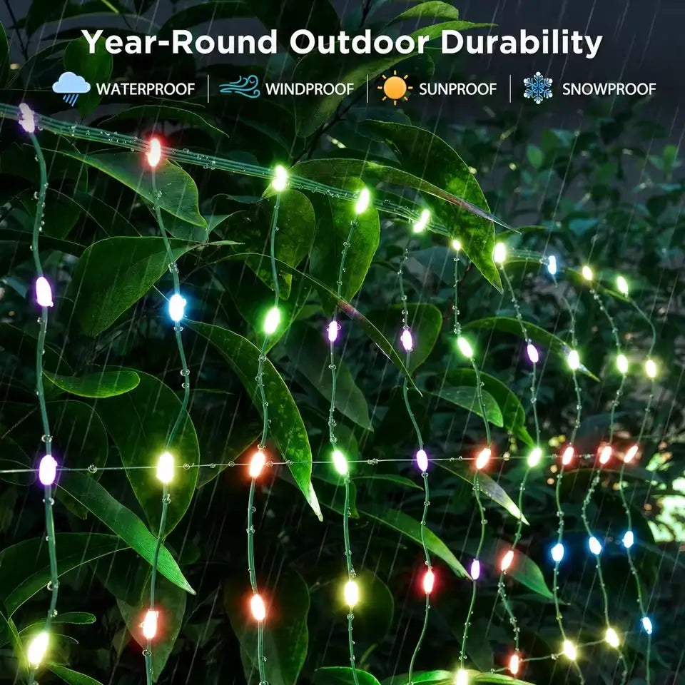 Integrated RGB Pixel Net Light Mesh