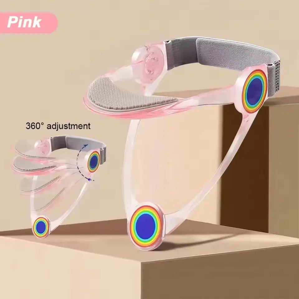 360° Adjustable Cervical Neck Brace Support with Ergonomic Chin Rest