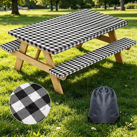 Waterproof Picnic Table Cover Set