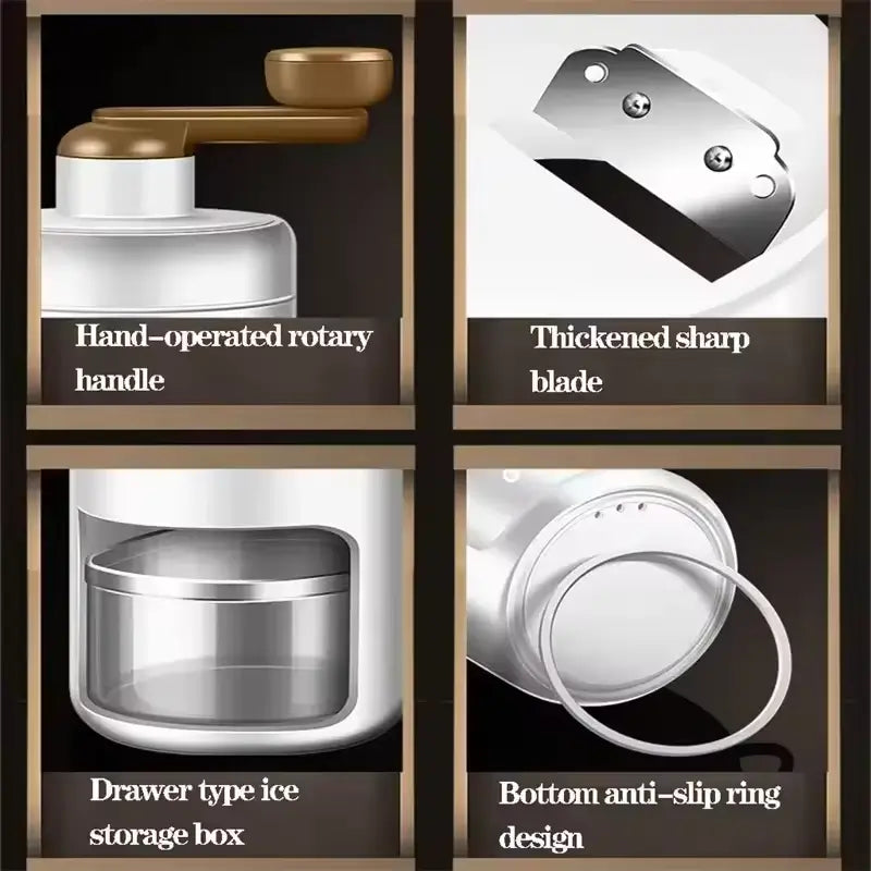 Manual Ice Shaver Machine