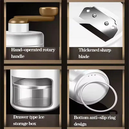 Manual Ice Shaver Machine