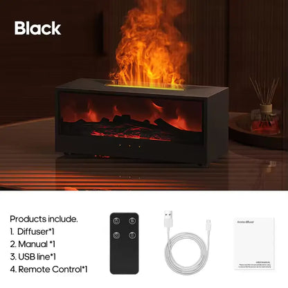 Colorful Flame Fireplace Aroma Diffuser