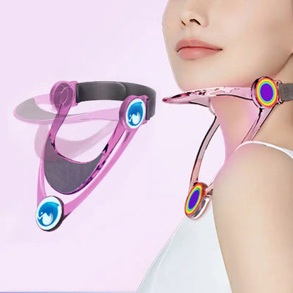 360° Adjustable Cervical Neck Brace Support with Ergonomic Chin Rest