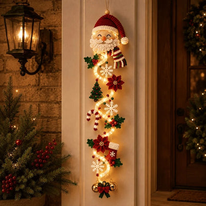 🎄MerryCascade Glowing Christmas Door Hanger