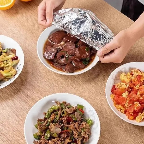 🔥HOT SALE 49% OFF🥘🍽️Aluminum Foil Heat-Retaining Cover – Keep Food Warm & Fresh✨